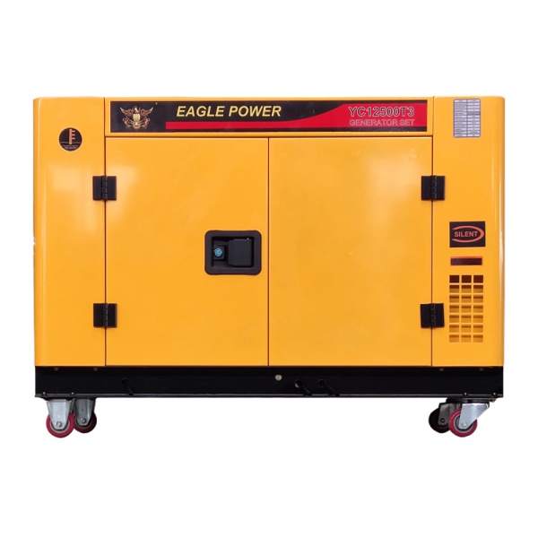 10KW silent type-diesel generator set-YC12500T3