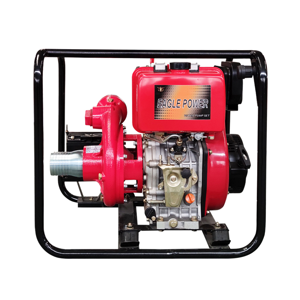 YC80HPE-diesel water pump-aluminium type-electric start-3 inch