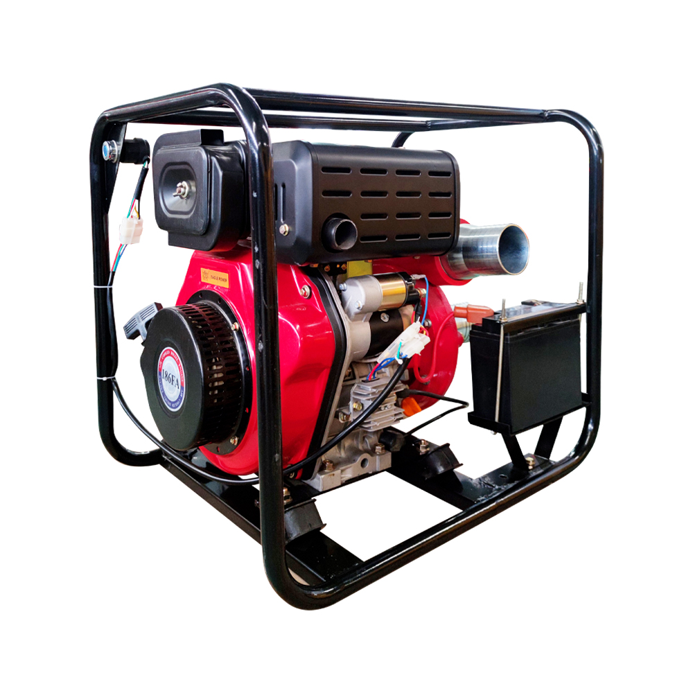 YC80HPE-diesel water pump-aluminium type-electric start-3 inch