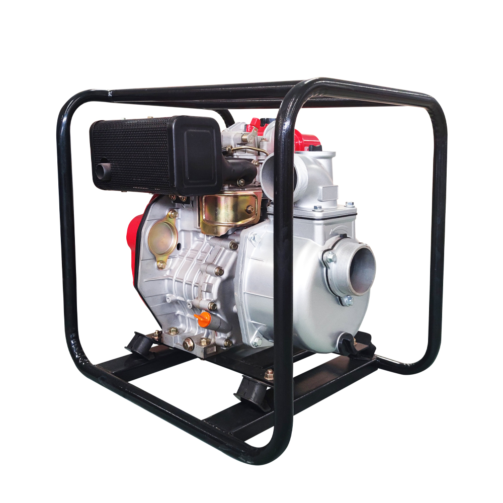 YC80P-diesel water pump-aluminium type-handle start-3 inch