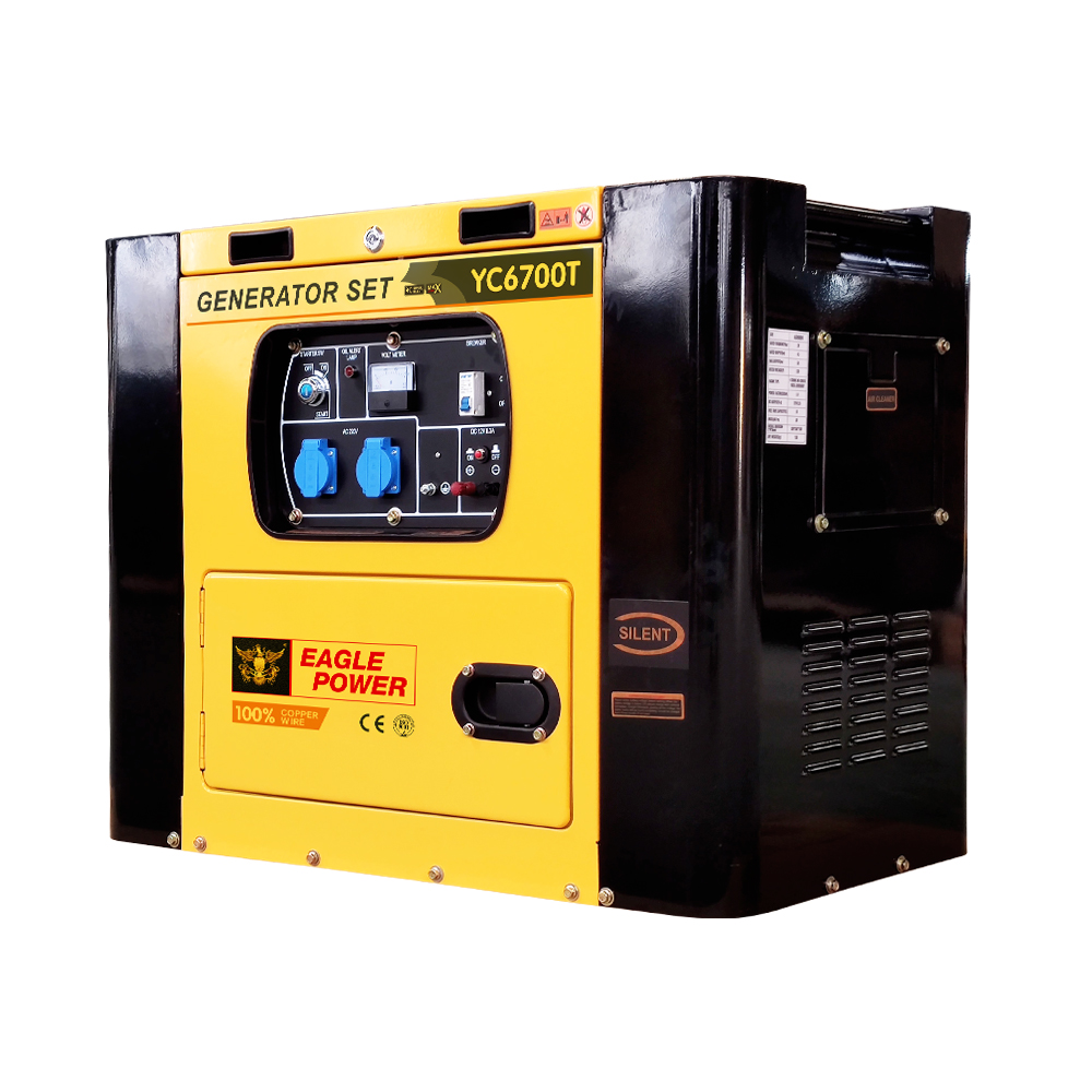 5KW silent type （Electric friend） - air cooled diesel generator set -YC6700T