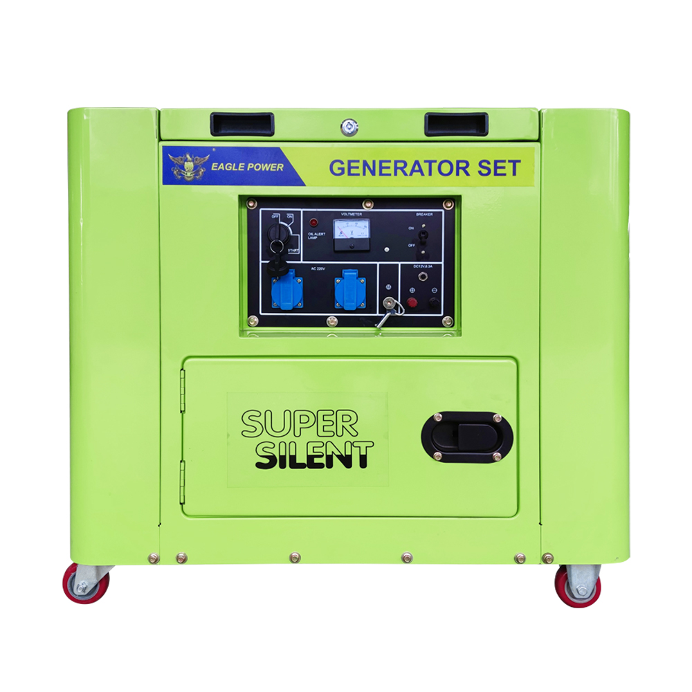 5KW silent type （Keqiang small clamshell model） - air cooled diesel generator set -YC6700T