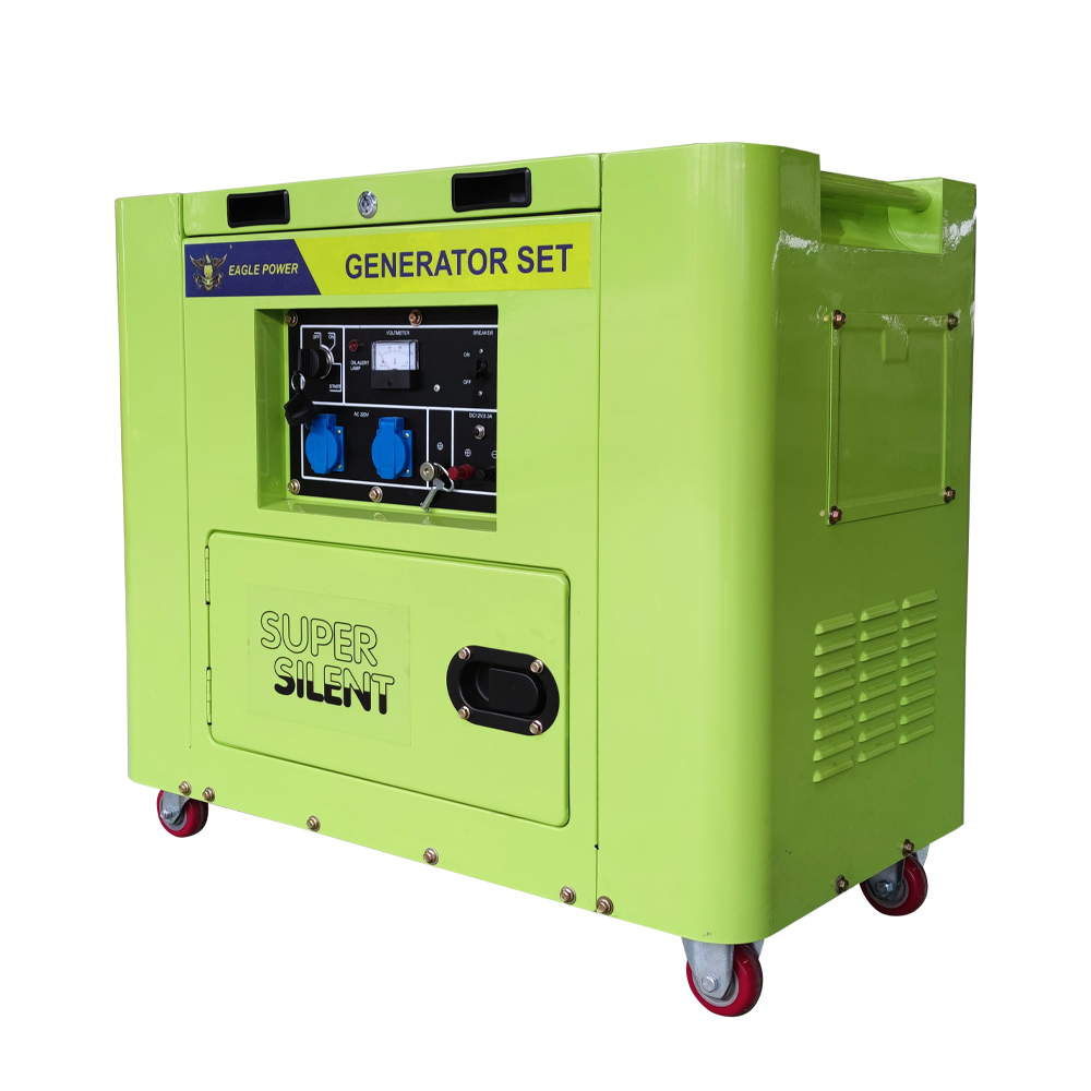 5KW silent type （Keqiang small clamshell model） - air cooled diesel generator set -YC6700T
