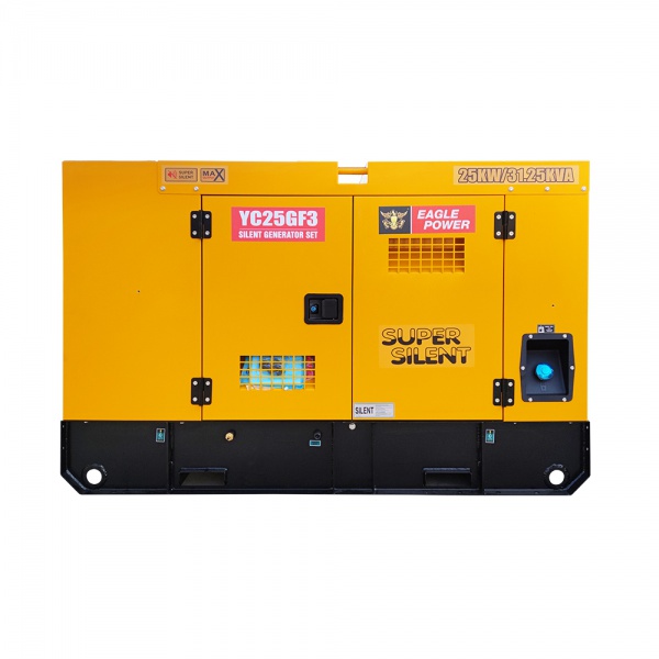 25KW silent type-diesel generator set-YC25GF3