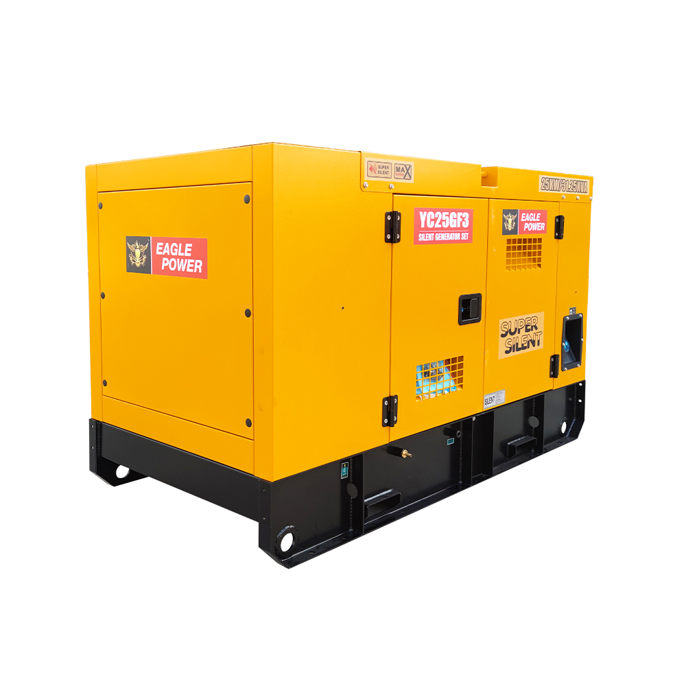 25KW silent type-diesel generator set-YC25GF3