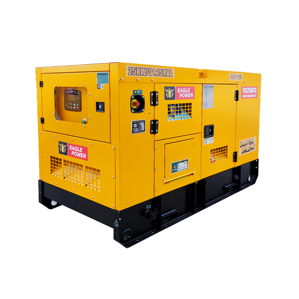 25KW silent type-diesel generator set-YC25GF3