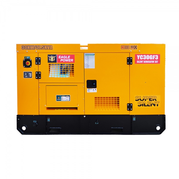 30KW silent type-diesel generator set-YC30GF3