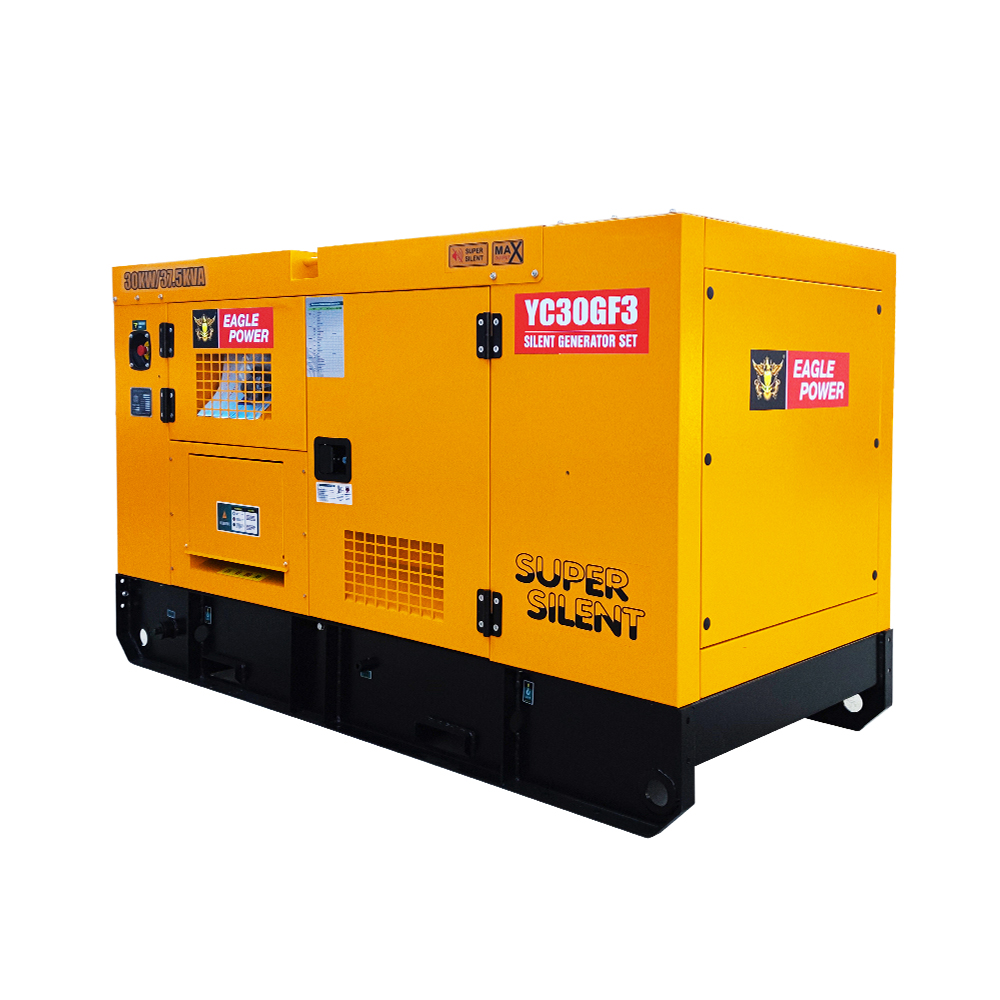 30KW silent type-diesel generator set-YC30GF3