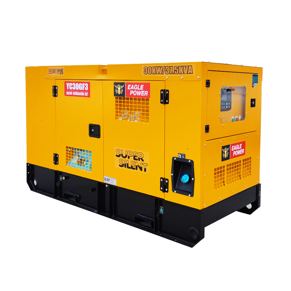 30KW silent type-diesel generator set-YC30GF3