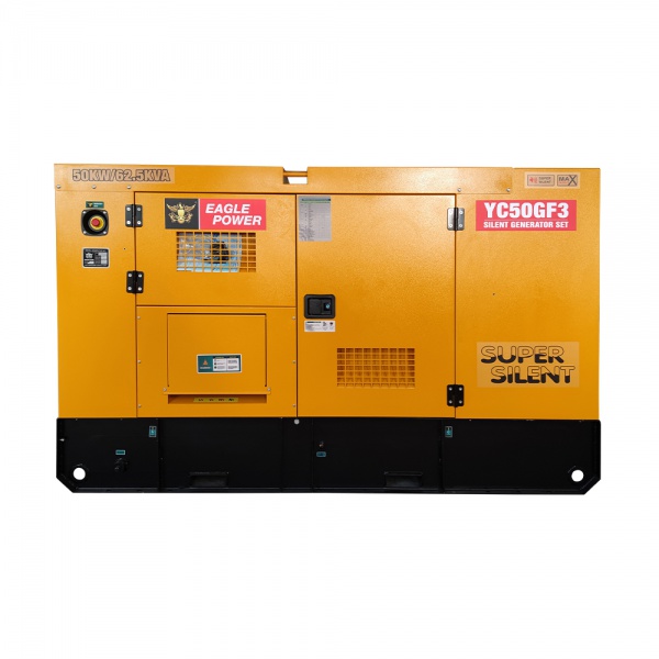 50KW silent type-diesel generator set-YC50GF3