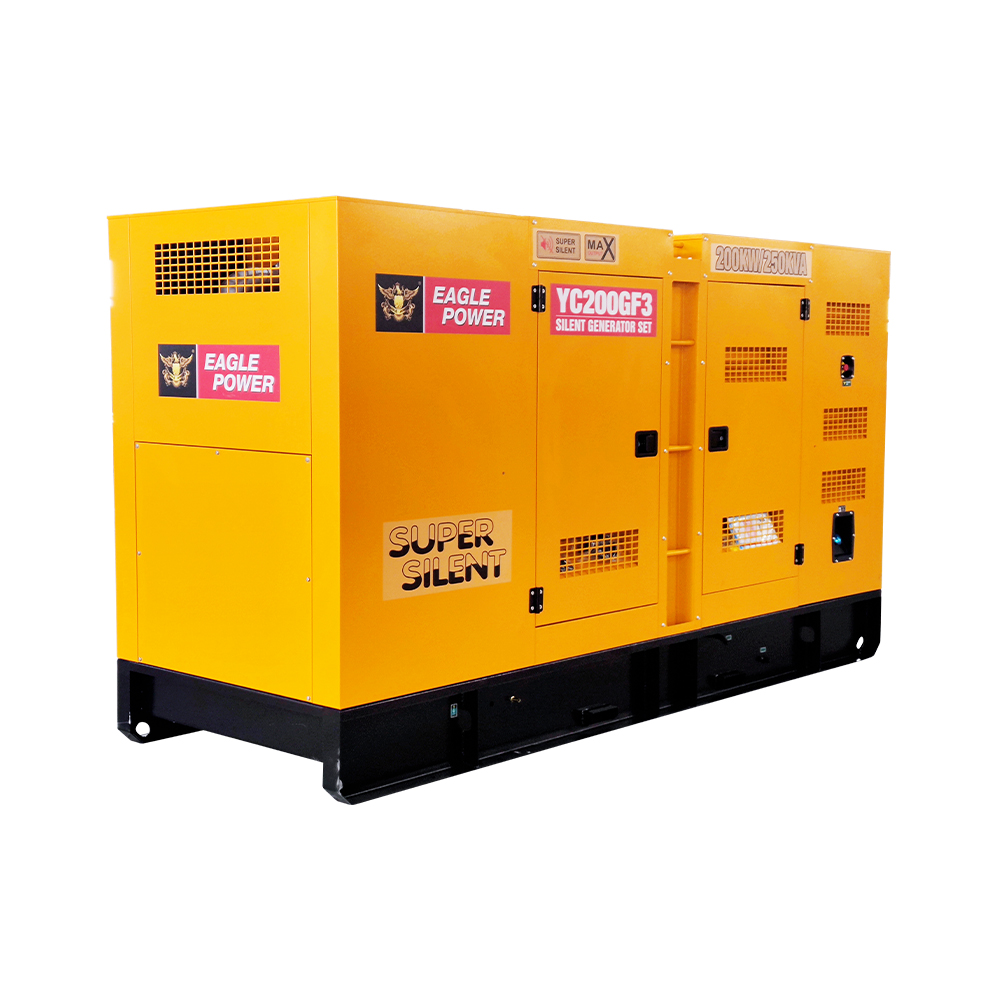 200KW silent type-diesel generator set-YC200GF3