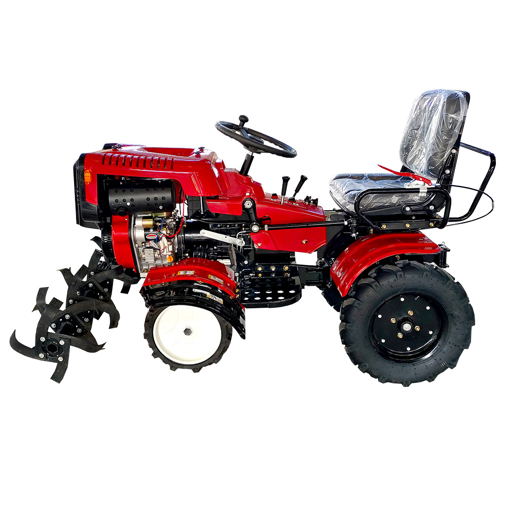 Diesel four-wheel drive micro-tillerYC-EP4WD8.0