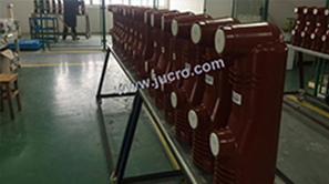 12KV Solid embedded poles passed 48KV withstand voltage test on 23/Dec/2016