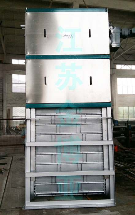 内进流网版格栅除污机案例