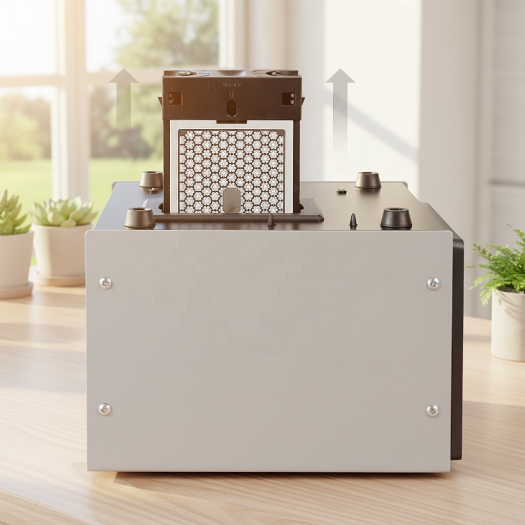 CA7000RG Silver Commercial Air Purifier