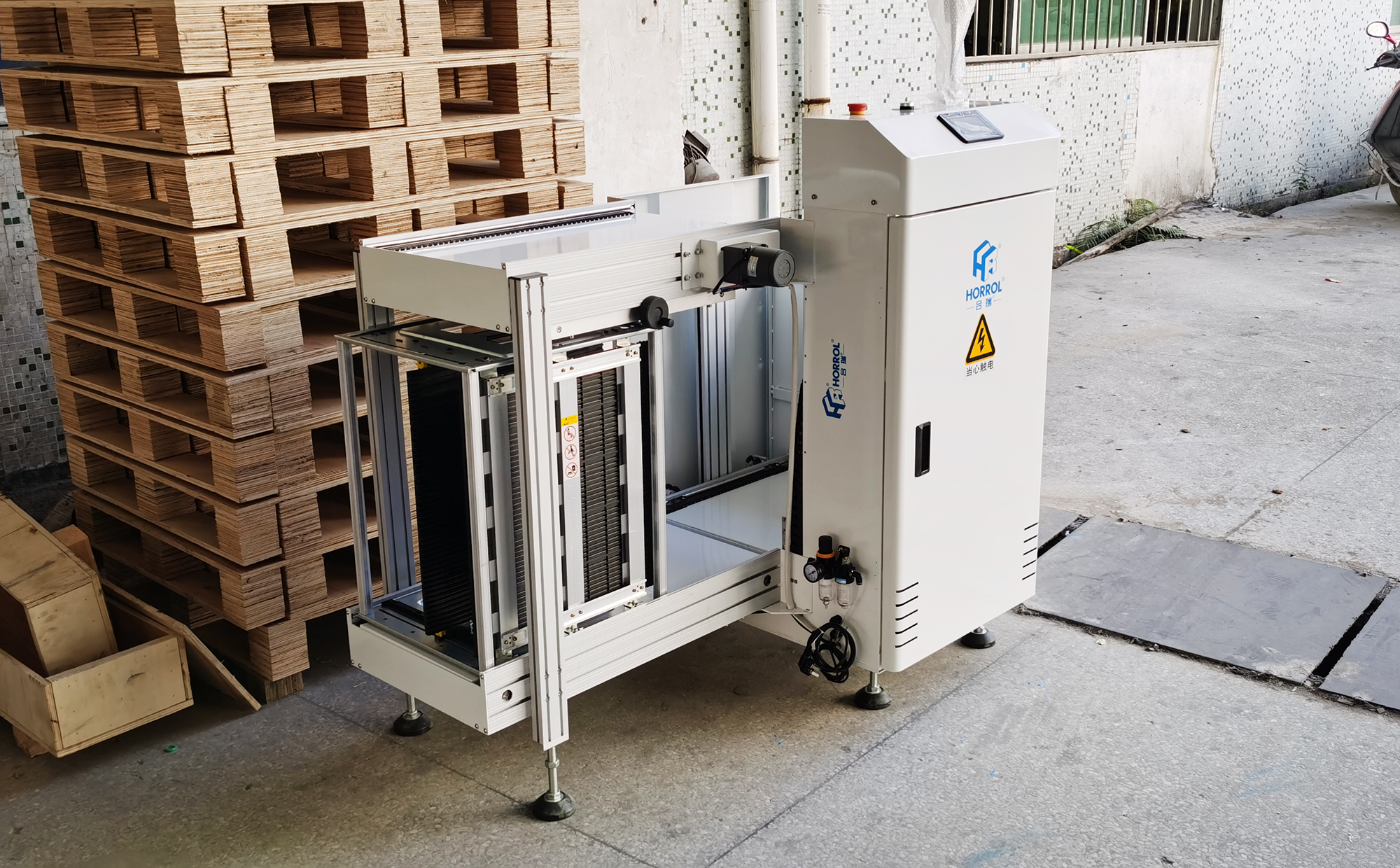 Horrol Technology fully automatic plate loading machine SMT material frame feeder