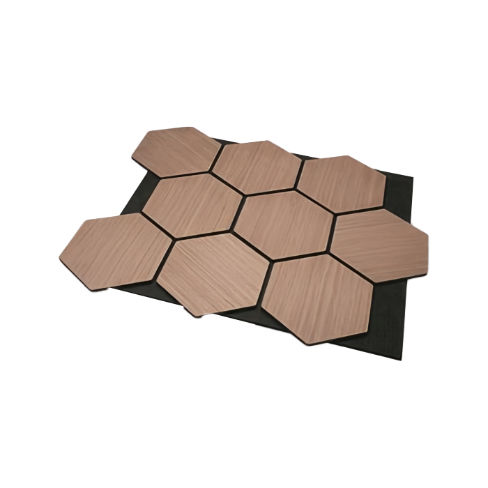 Wood slat acoustic panels