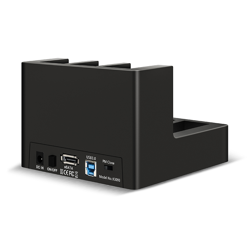 MAIWO K3093 1:2 USB3.0 to 2.5”/3.5” SATA Clone Docking station Duplicator