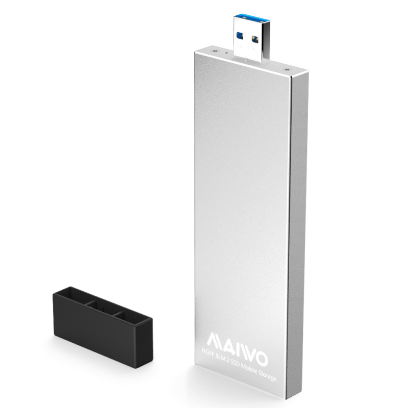 K17N USB3.2 GEN1 TO Single bay M.2（NGFF） SSD Enclosure