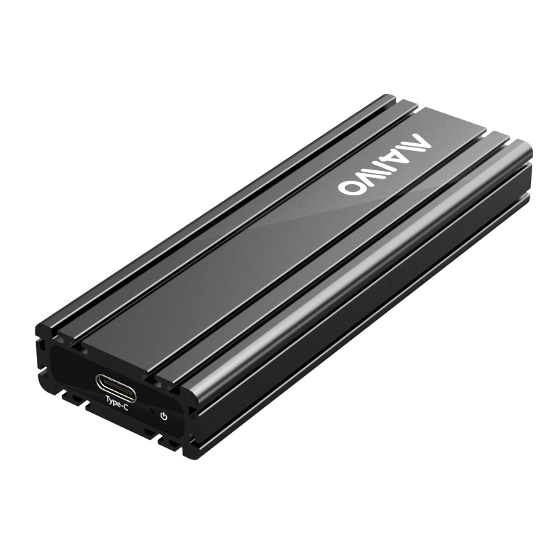 K1686S Type C Alumimun USB3.2 GEN2 Enclosure for SATA M.2 SSD