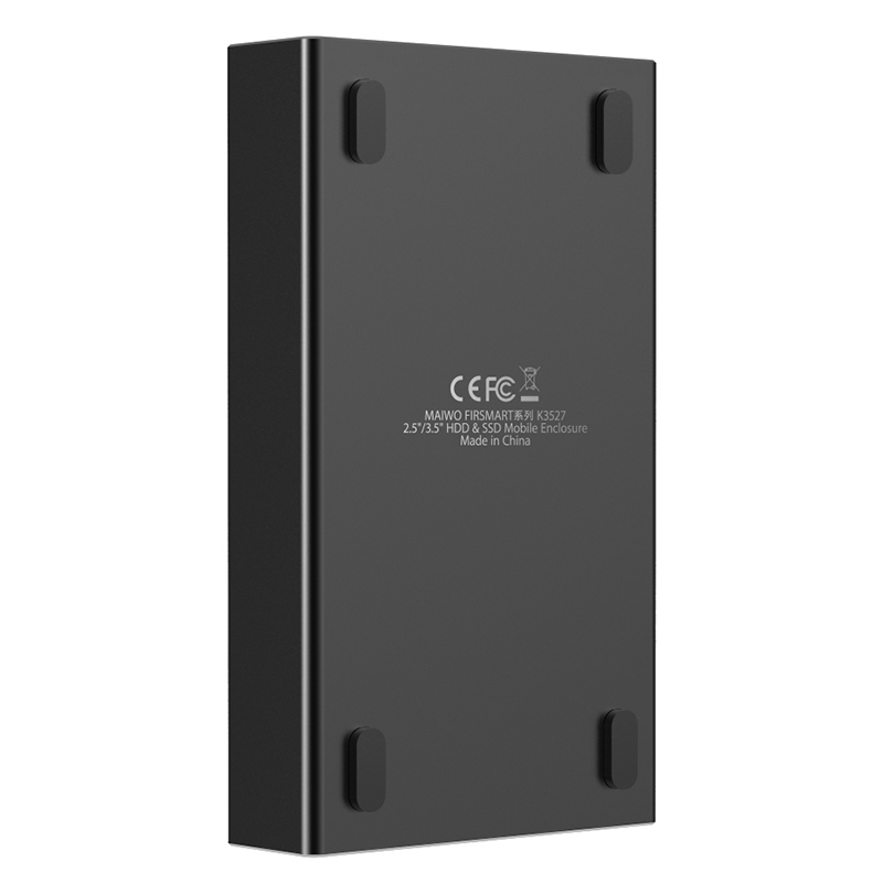 K3527U3 USB3.2 Gen 1 Aluminum Enclosure for 2.5”/3.5” SATA HDD/SSD