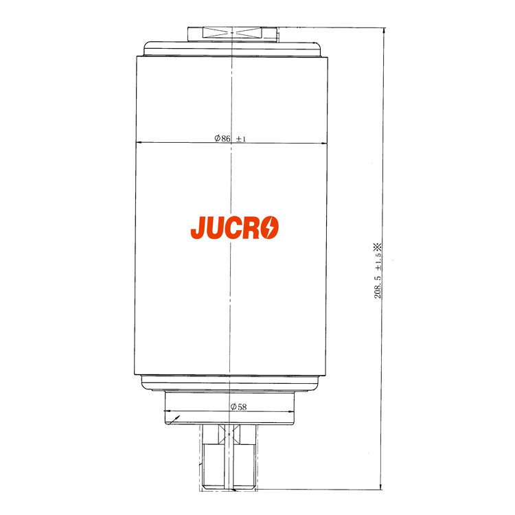 Vacuum Interrupter JUCA-40.5, 38KV 800A 20KA （JUCA-61179A） from JUCRO Electric