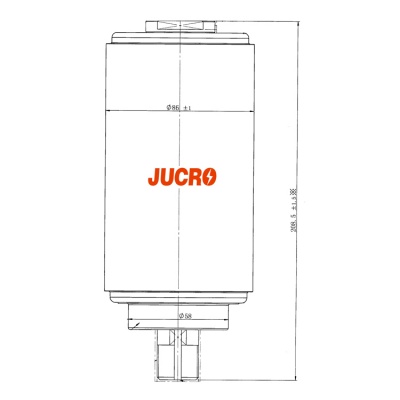 Vacuum Interrupter JUCA-40.5, 38KV 800A 20KA (JUCA-61179A) from JUCRO Electric