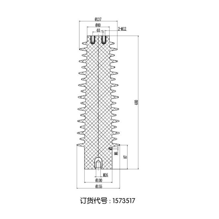 Sensor SSR-35J 155mm*480mm 35KV  from JUCRO Electric