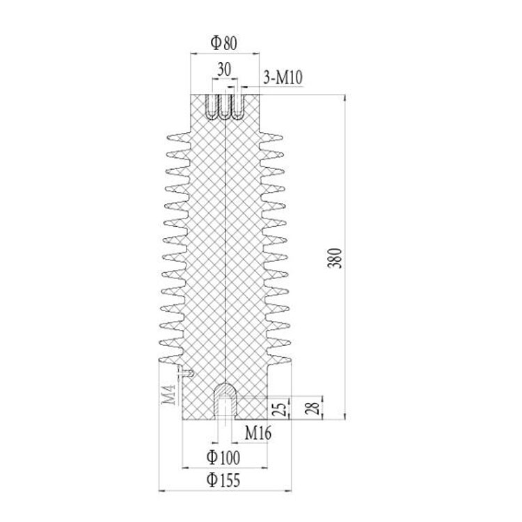 Sensor SSR-35J 155mm*380mm 35KV   from JUCRO Electric