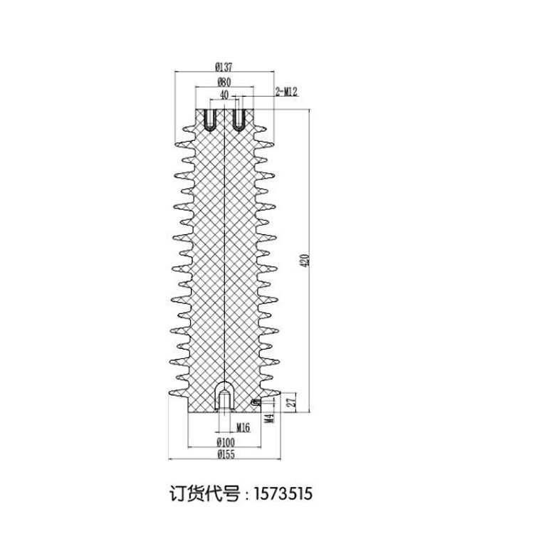 Sensor SSR-35J 155mm*420mm 35KV  from JUCRO Electric