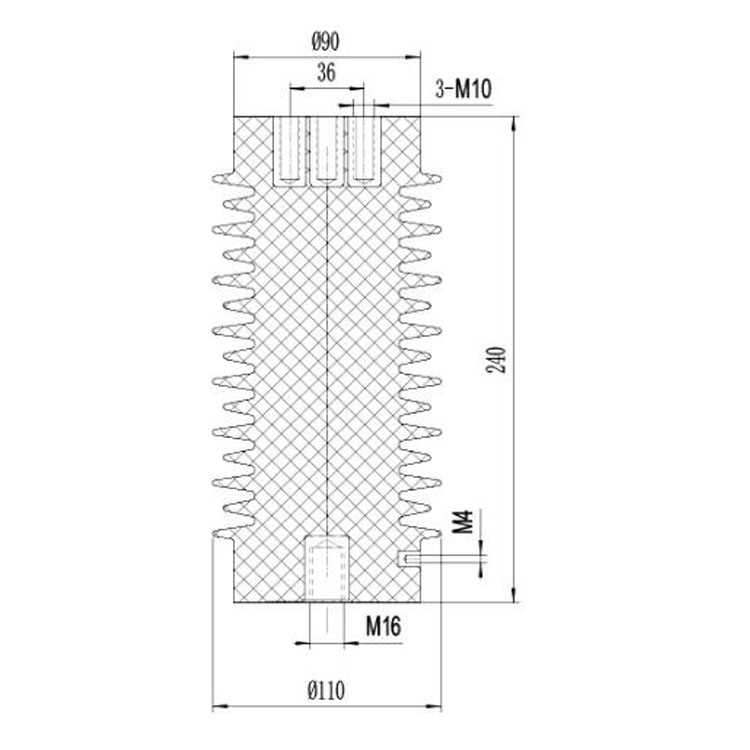 Sensor SSR-24J 110mm*240mm 24KV  from JUCRO Electric