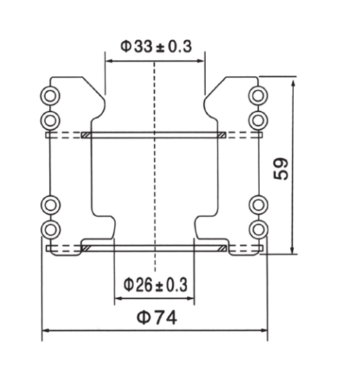 Moveable Contact DCT- 630A\1000A  For Vacuum Circuit Breaker use from JUCRO Electric