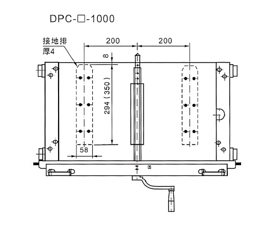 DPC-4-1000  chassis car for Switchgear use  from JUCRO Electric