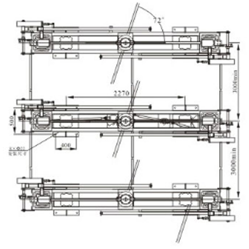Outdoor HV disconnecting switch GW7-252