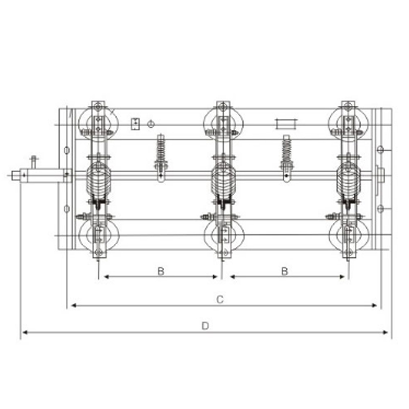 Outdoor HV disconnecting switch GW-12KV GW-40.5KV