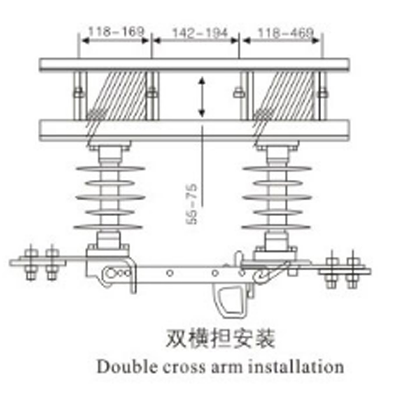 Outdoor HV disconnecting switch GWD-Ι-12KV GWD-Ⅱ-12KV 