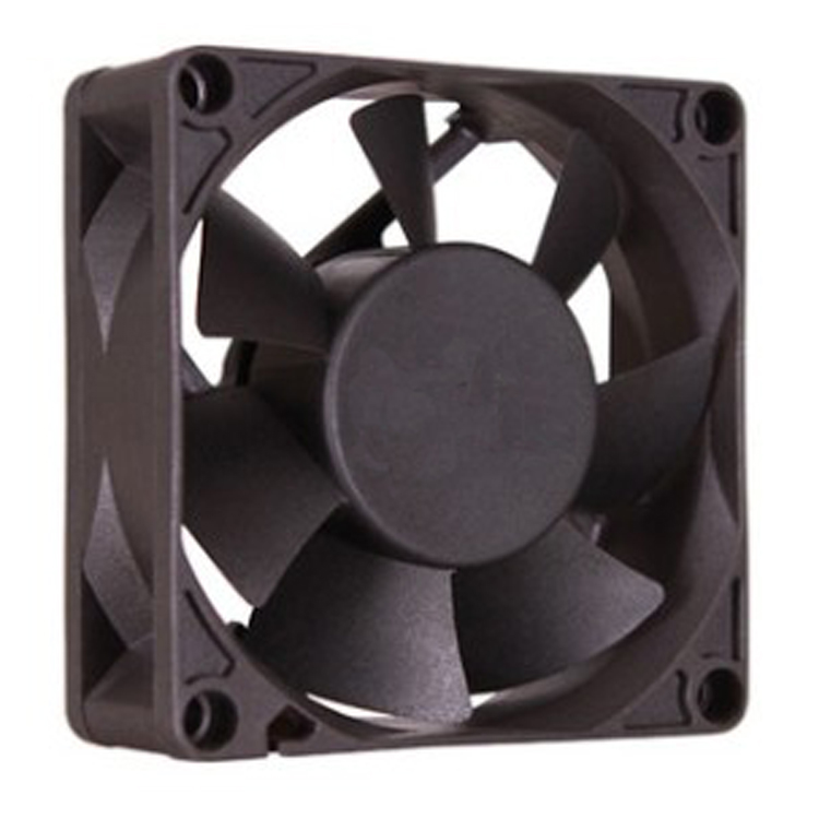 7025 DC motor design fans cooling DC12V cooling fan two ball cooling fan from Hubei JUCRO ELECTRIC
