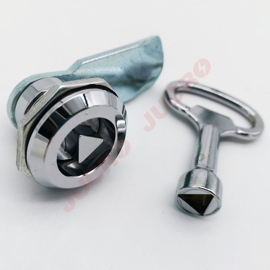Cabinet cam lock DL705-3 Bright chrome