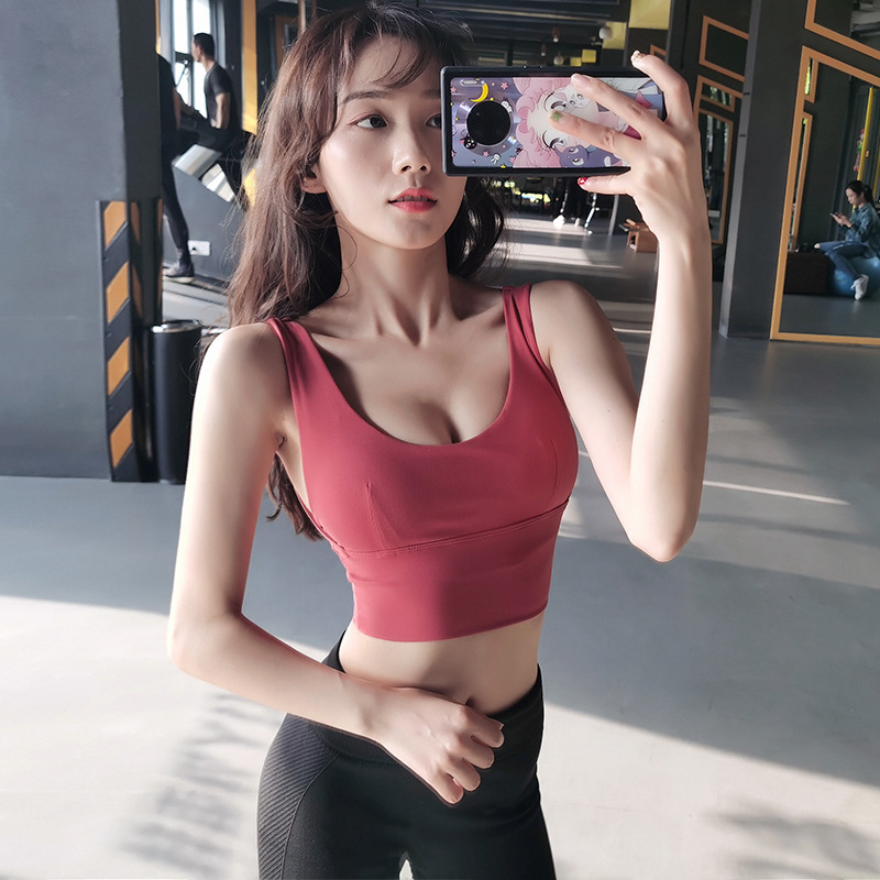 Women's High Impact Sports Bra Workout Running Yoga Bras