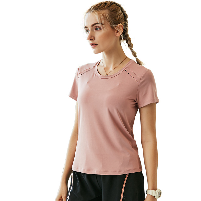 Quick-drying perspiration sports top running fitness t-shirt