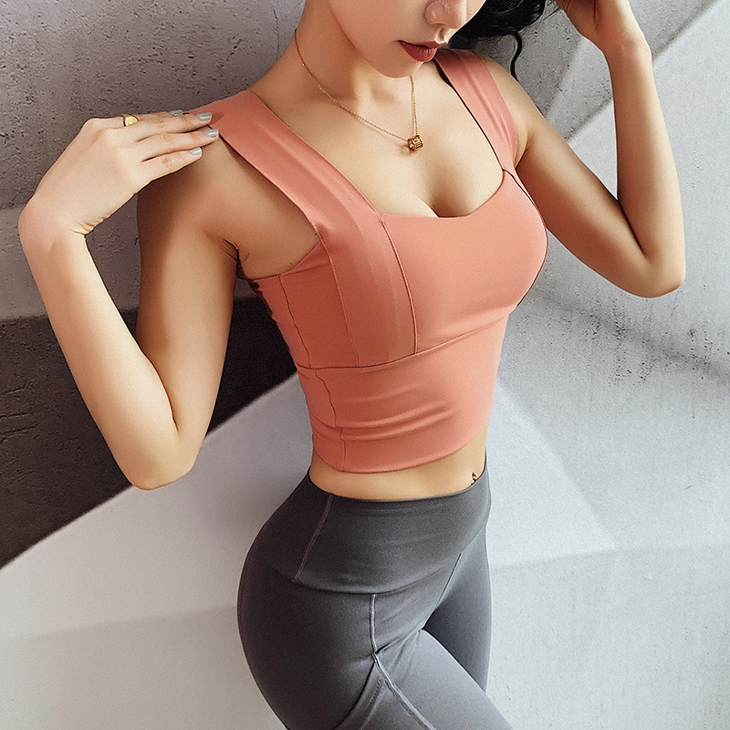 High-intensity yoga sports bra Pilates fitness vest