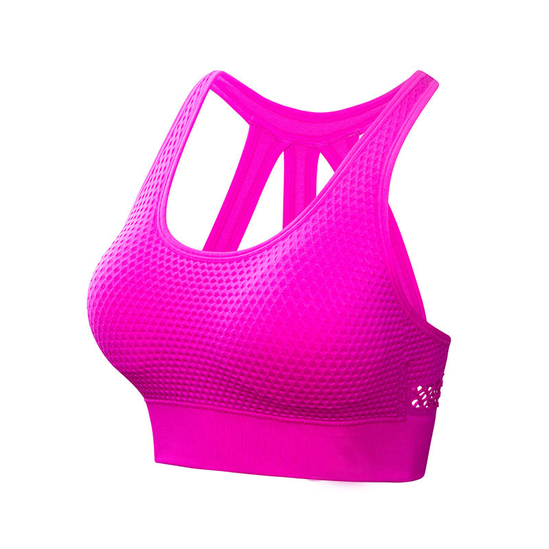 Yoga bra high strength shockproof support running sports underwear