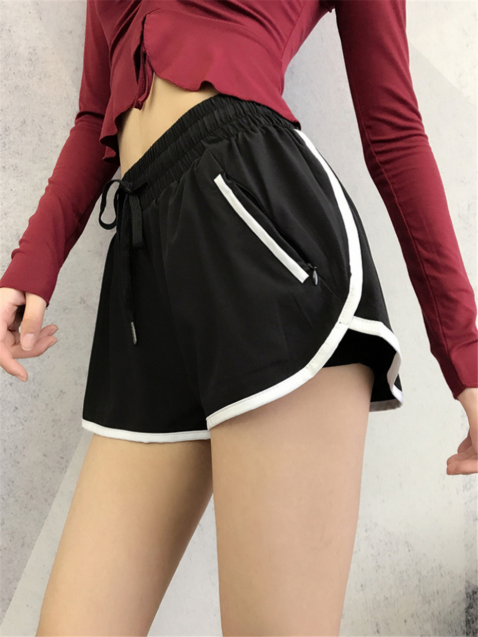 2020 summer new yoga pants anti-glare wear sports shorts