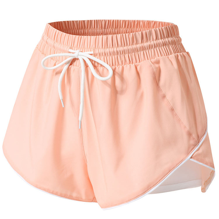 New style yoga shorts anti-glare Korean stretch sports shorts