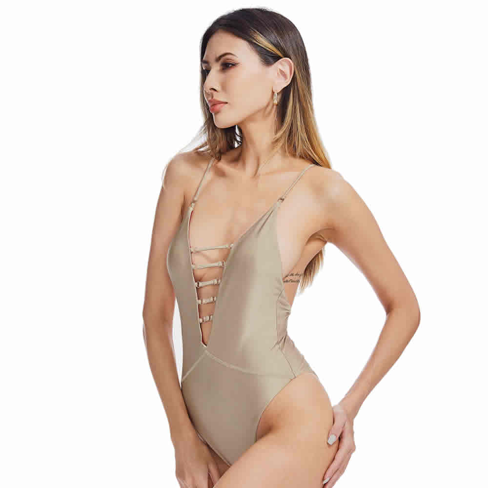Sexy Womens Swimsuit One Pieces Bandage Biniki Swimwear