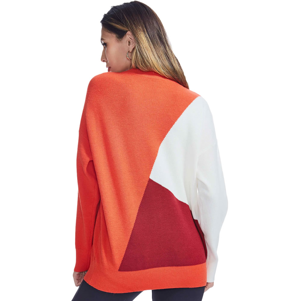  Women's Long Sleeve Crewneck Pullover Sweater Blouse Top