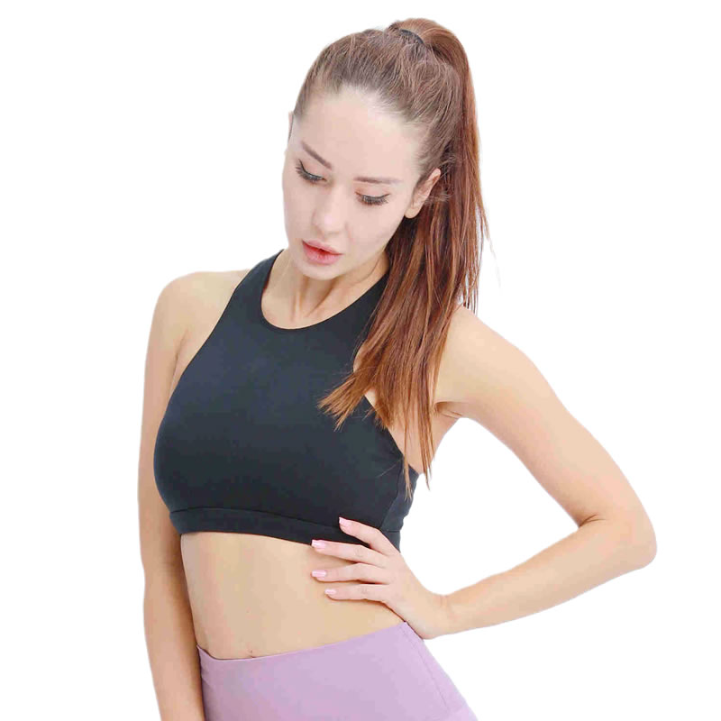 Sports underwear women's shockproof yoga fitness bra and vest gathered to prevent sagging