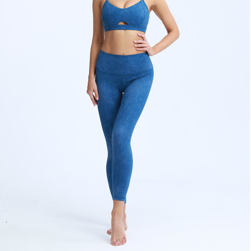 Women Printed Yoga Pants Leggings High Waist Compression Pants Workout Tights Running 