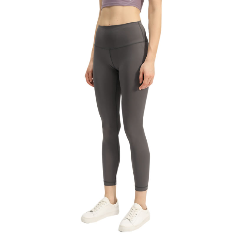 High Waist Yoga Pants with Pockets for Women Tummy Control Tight Workout Leggings Athletic Fitness