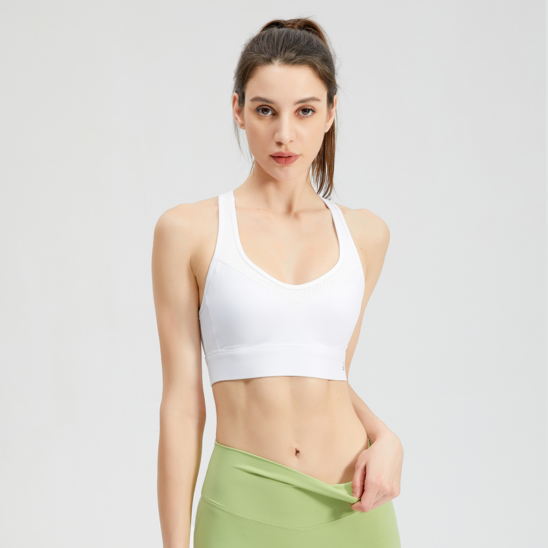 Women Racerback Sports Bras - High Impact Workout Gym Activewear Bra